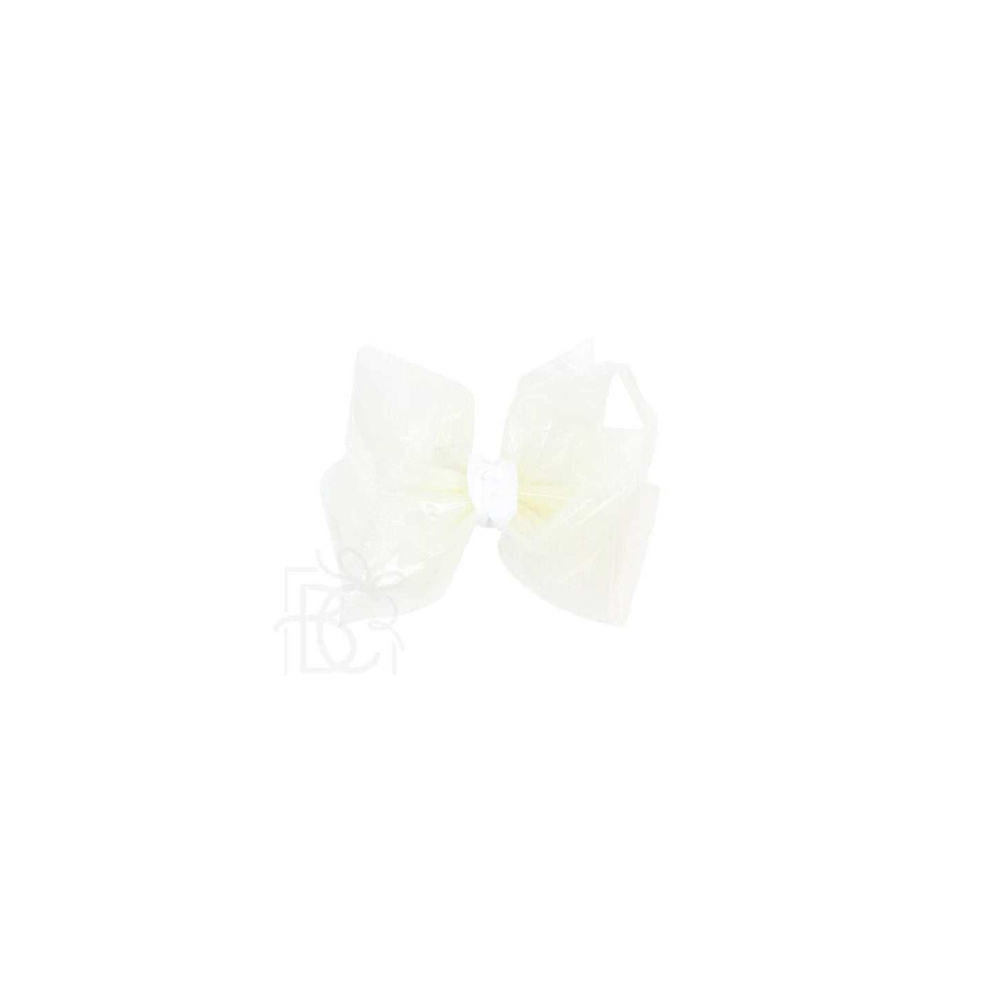 Beyond Creations, LLC - WATERPROOF BOWS ON ALLIGATOR CLIP 4.5"
