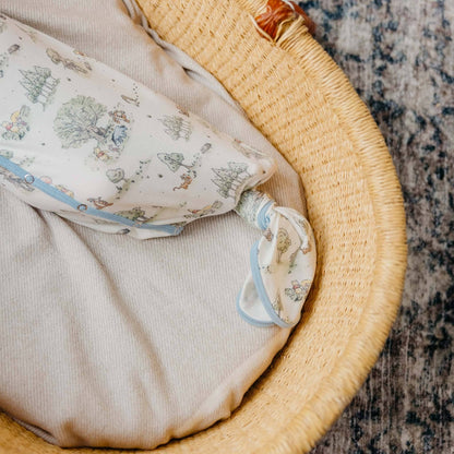 Copper Pearl - Newborn Knotted Gown - Hundred Acre Wood