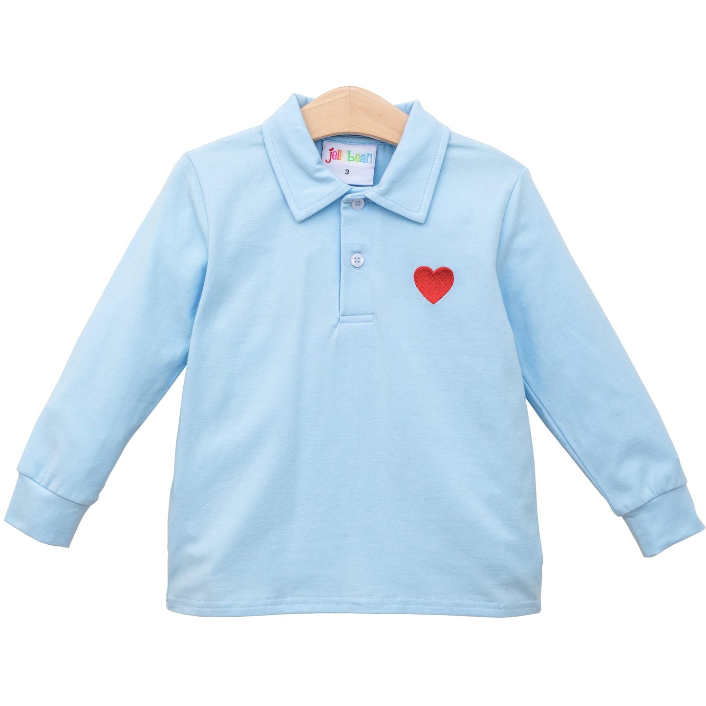 Jellybean by Smock Candy Heart Boys Polo