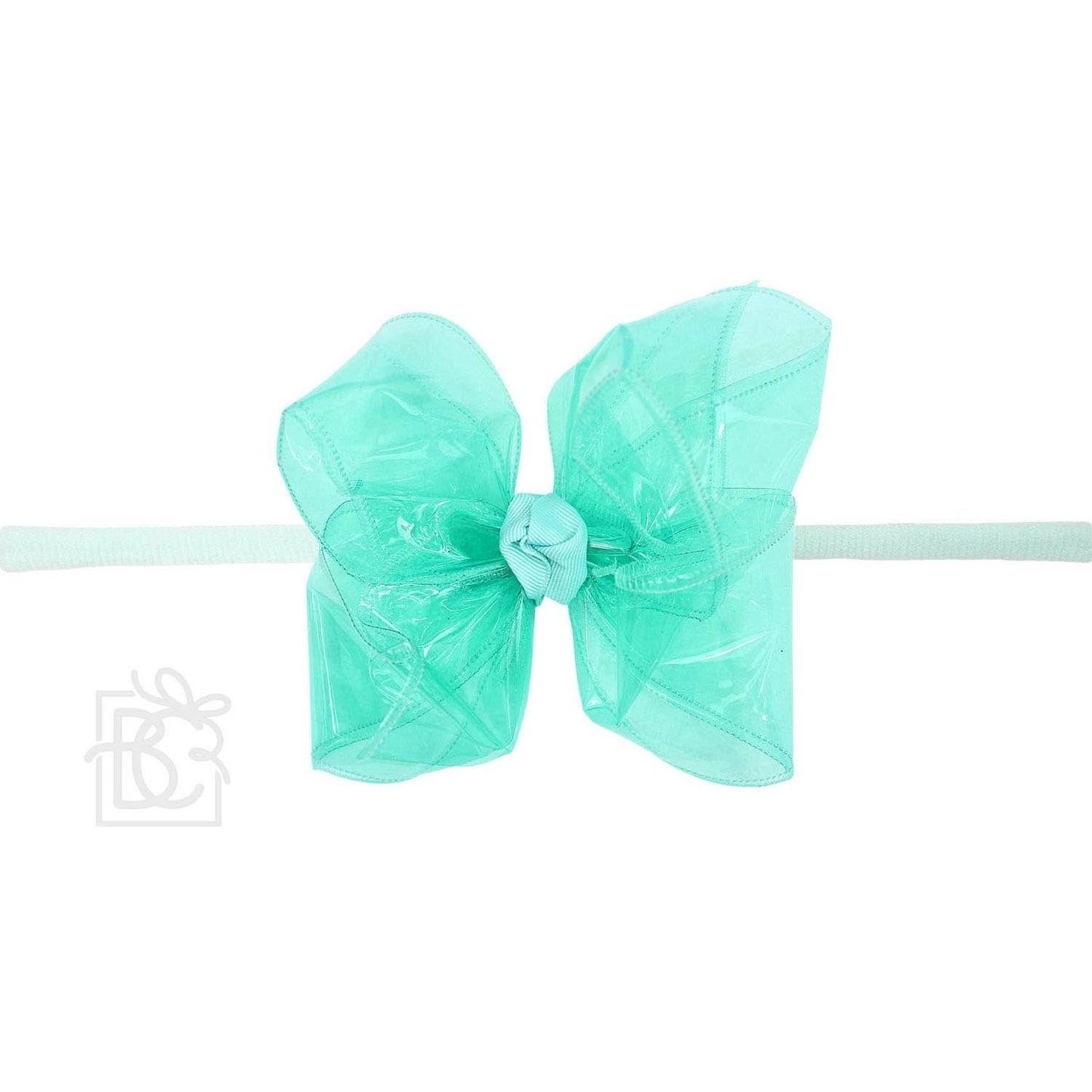 Beyond Creations, LLC - 4.5" WATERPROOF BOW W/ PANTYHOSE HEADBAND