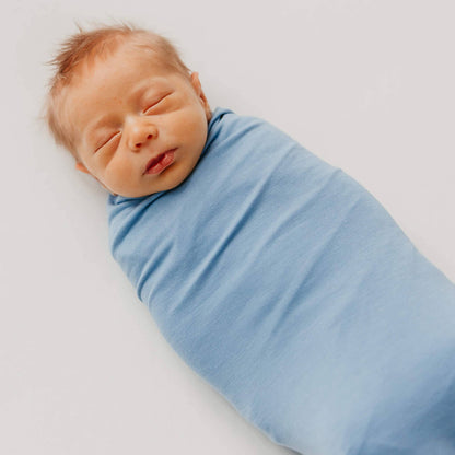 Copper Pearl - Knit Swaddle Blanket - Robin