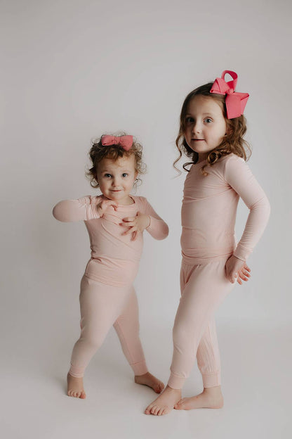 Three Little Tots - Heavenly Pink Jammies Kids Pjs & Lougewear