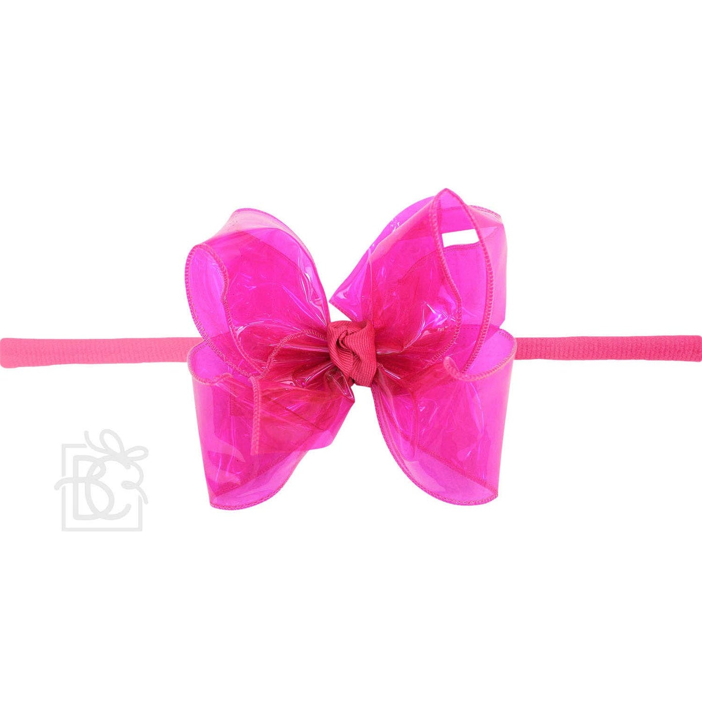 Beyond Creations, LLC - 4.5" WATERPROOF BOW W/ PANTYHOSE HEADBAND