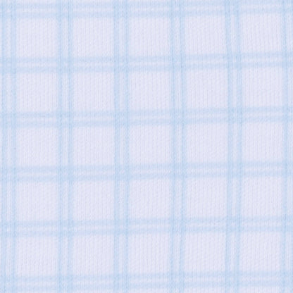 Magnolia Baby - Peek-A-Boo Wishes Zip Footie - Light Blue