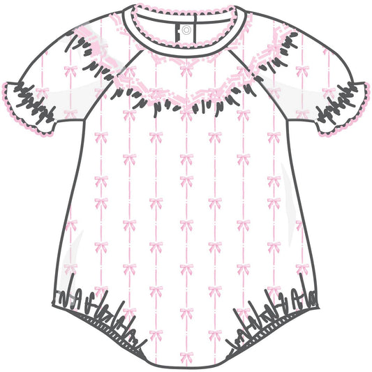 Magnolia Baby Amelias Classics Bishop Short Sleeve Bubble