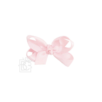 Beyond Creations, LLC - 4.5 SATIN BOW ON CLIP