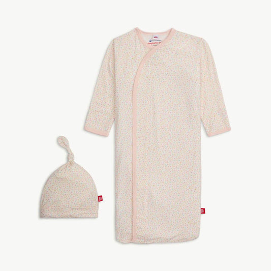 Magnetic Me Bedford Floral Gown & Hat Set
