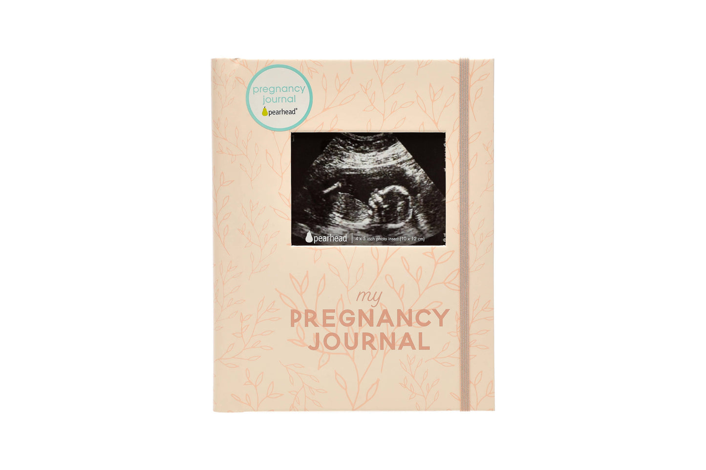 Leaves Keepsake Pregnancy Journal, Blush