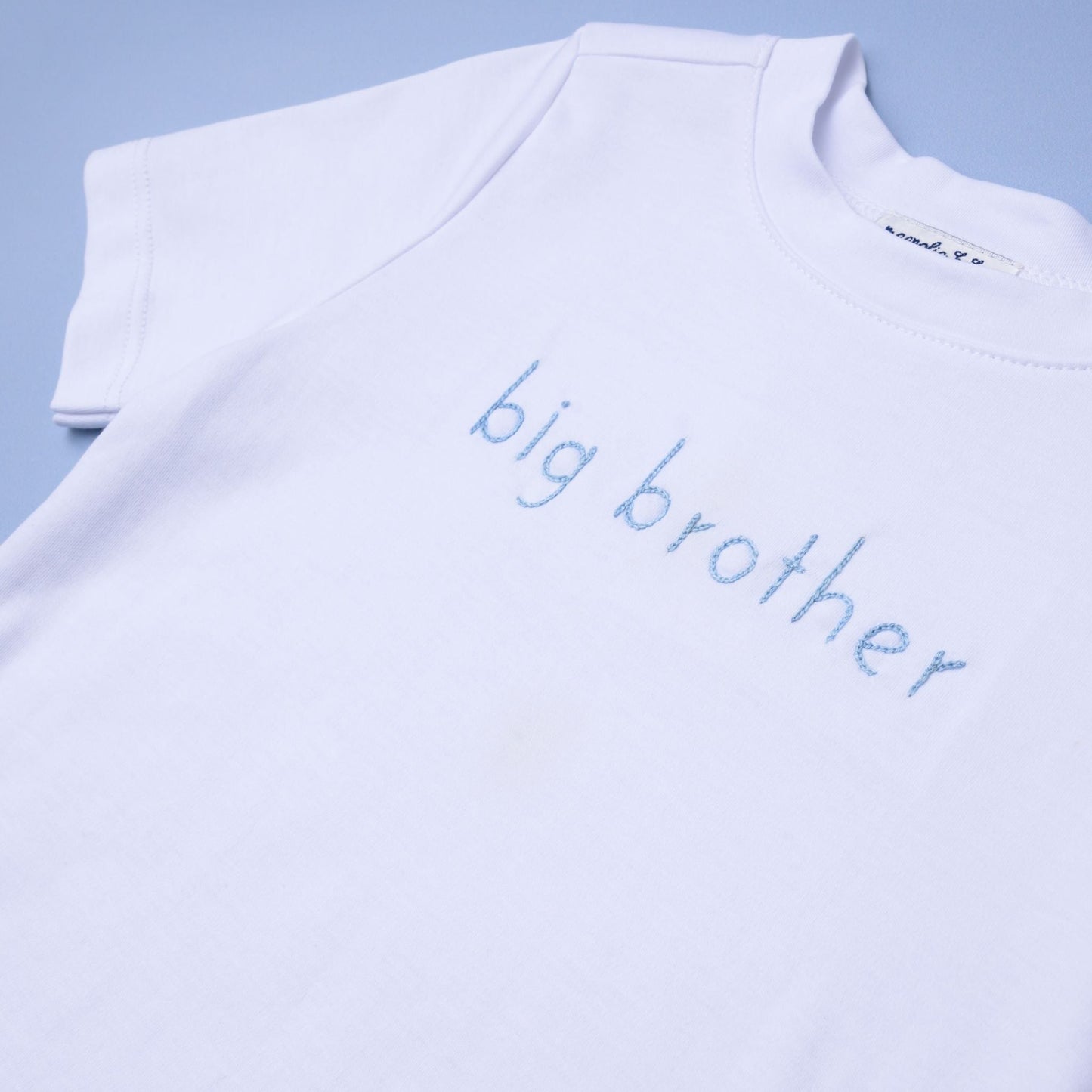 Magnolia Baby Big Brother Embroidered T-Shirt