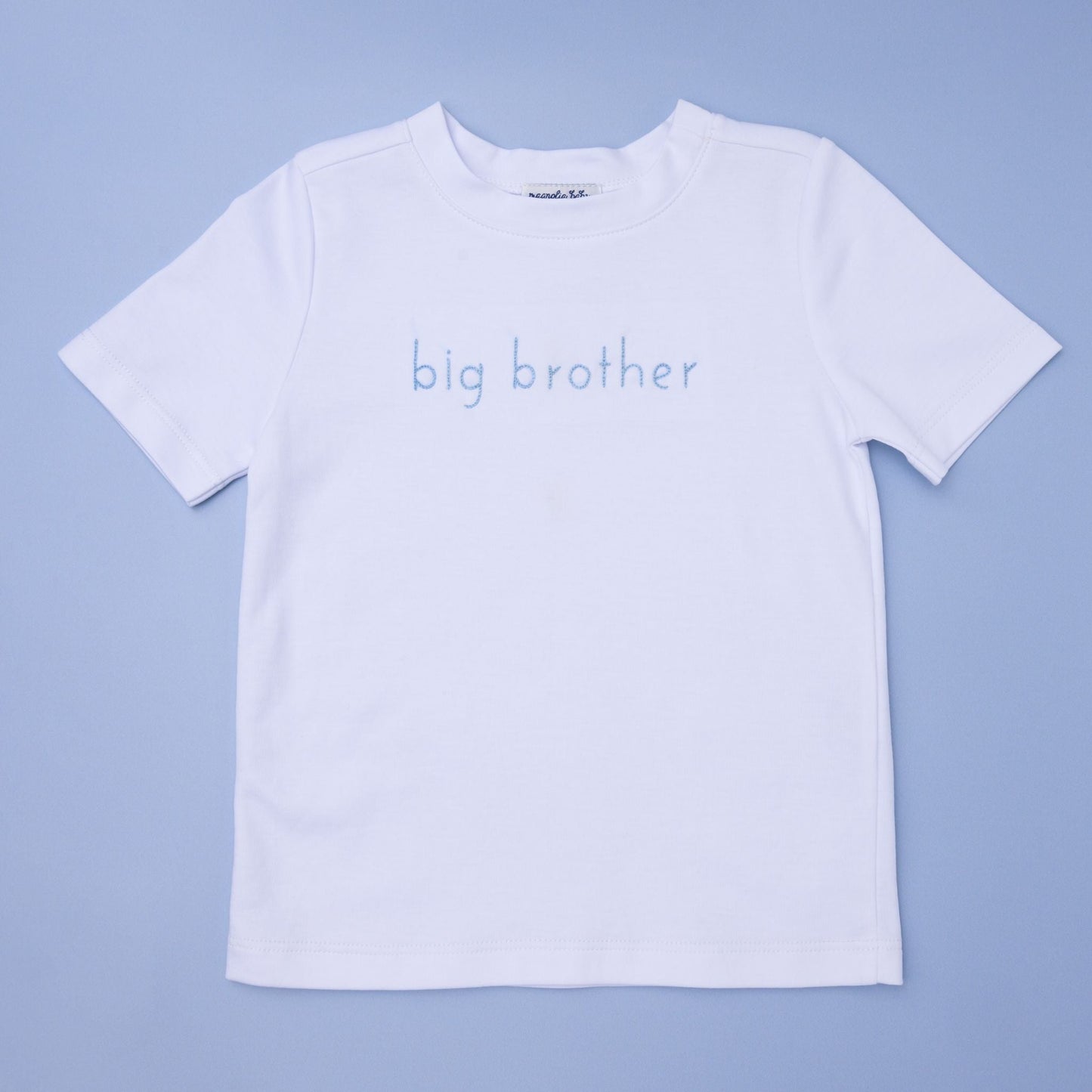 Magnolia Baby Big Brother Embroidered T-Shirt