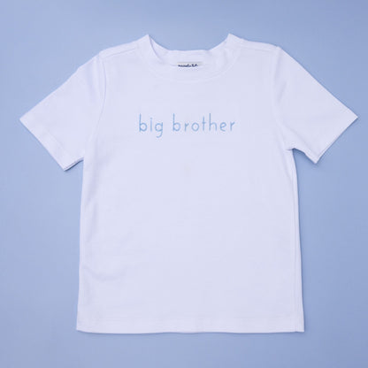 Magnolia Baby Big Brother Embroidered T-Shirt