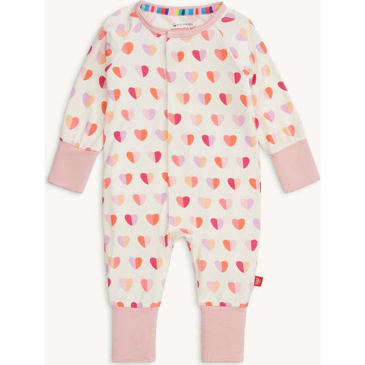 Magnetic Me Pink Xoxo Modal Convertible Coverall