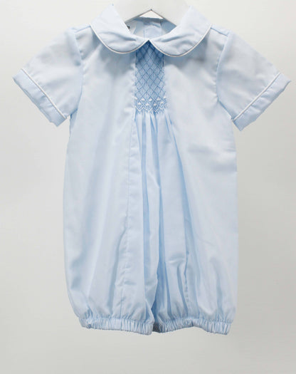 Baby Blessings Clothing - Light Blue Oliver Romper