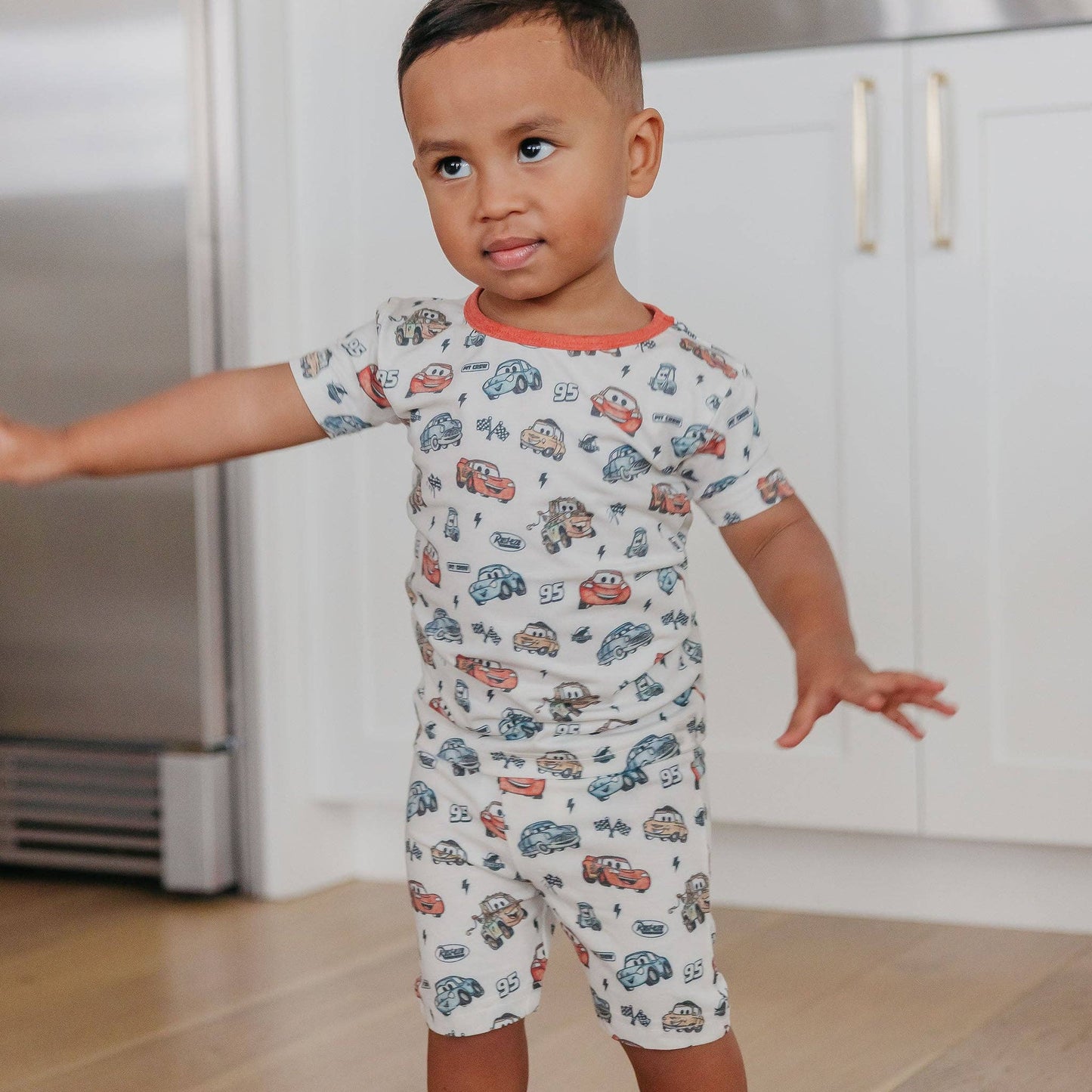 Copper Pearl - 2pc Short Sleeve Pajama Set - Disney Pixar Cars
