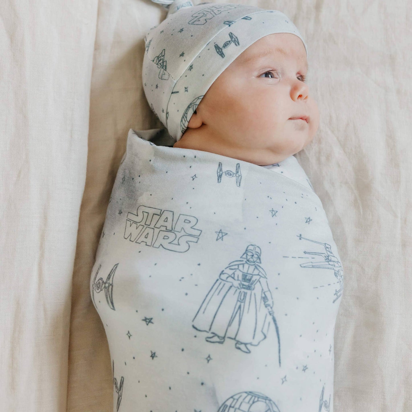 Copper Pearl - Knit Swaddle Blanket - Empire