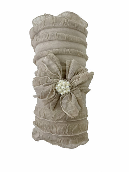 Rockin Royalty - Ruffled Swaddle and Headband Set