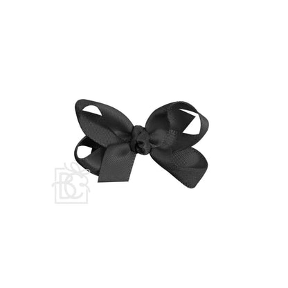Beyond Creations, LLC - 4.5 SATIN BOW ON CLIP