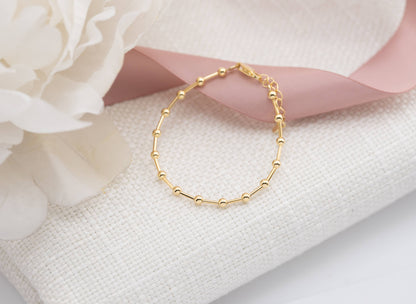 Cherished Moments - Kids 14K Gold-Plated Baby, Girls, or Mom and Me Bracelet