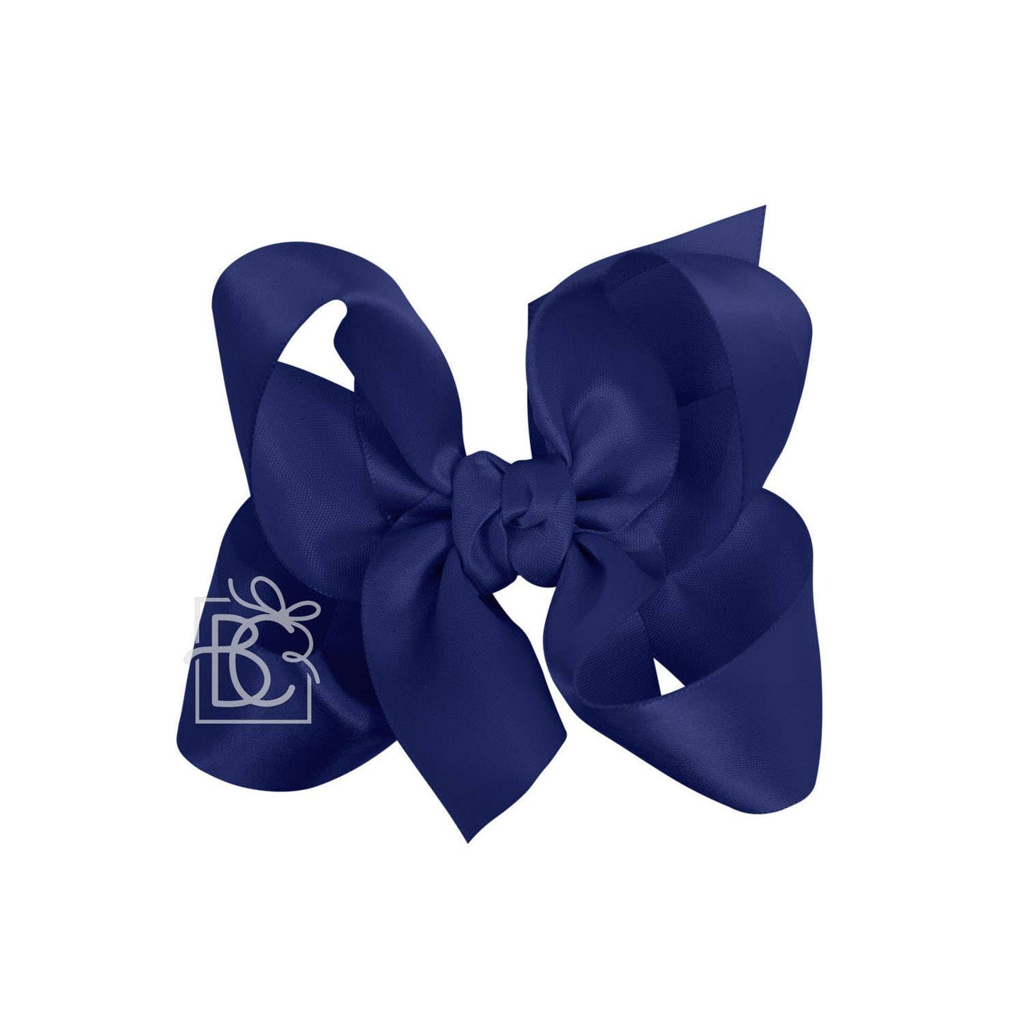 Beyond Creations, LLC - 4.5 SATIN BOW ON CLIP
