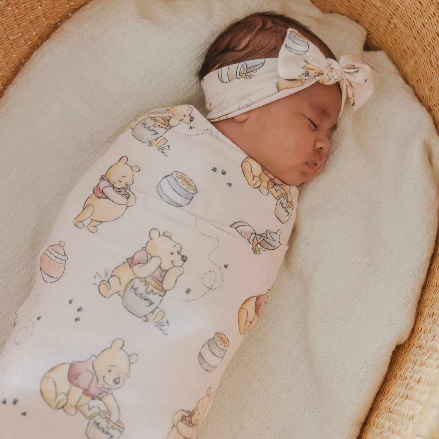 Copper Pearl - Knit Swaddle Blanket - Hunny