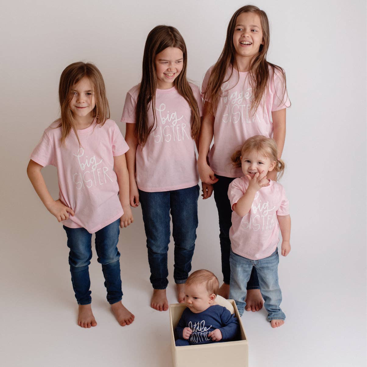 Cuddle Sleep Dream - Big Sister, script style | Pink Tshirt