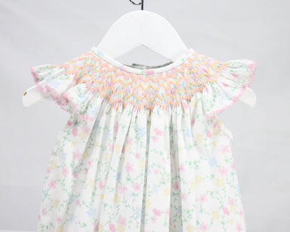 Baby Blessings Clothing - Multicolor Blossom Ava Dress