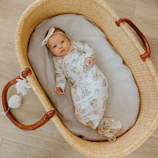 Copper Pearl - Newborn Knotted Gown - Hunny