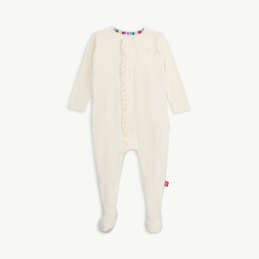 Magnetic Me Egret Modal Ruffle Magnetic Footie