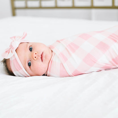 Copper Pearl - Knit Swaddle Blanket - London