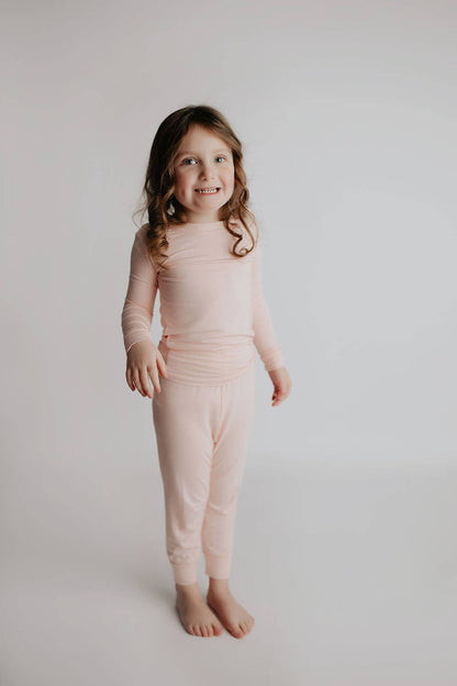 Three Little Tots - Heavenly Pink Jammies Kids Pjs & Lougewear