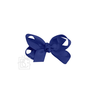 Beyond Creations, LLC - 4.5 SATIN BOW ON CLIP