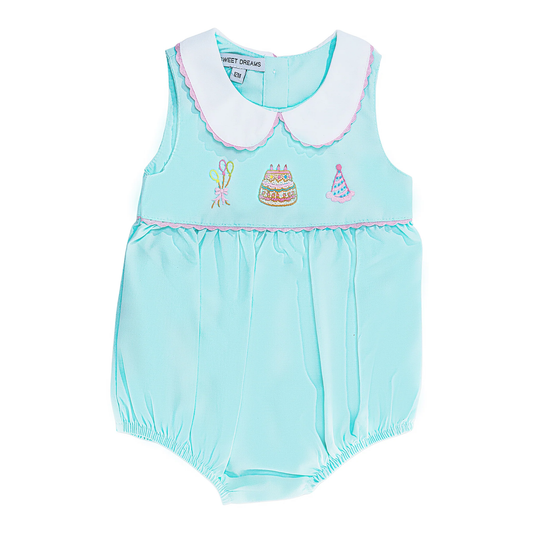 Sweet Dreams Happy Birthday Mint Girl Bubble