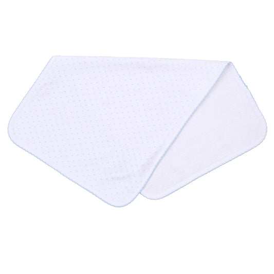 Magnolia Baby Mini Dots Burp Cloth - Light Blue