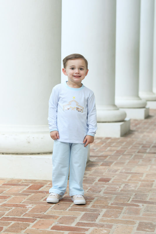 Trotter Street Kids Nativity Pants Set