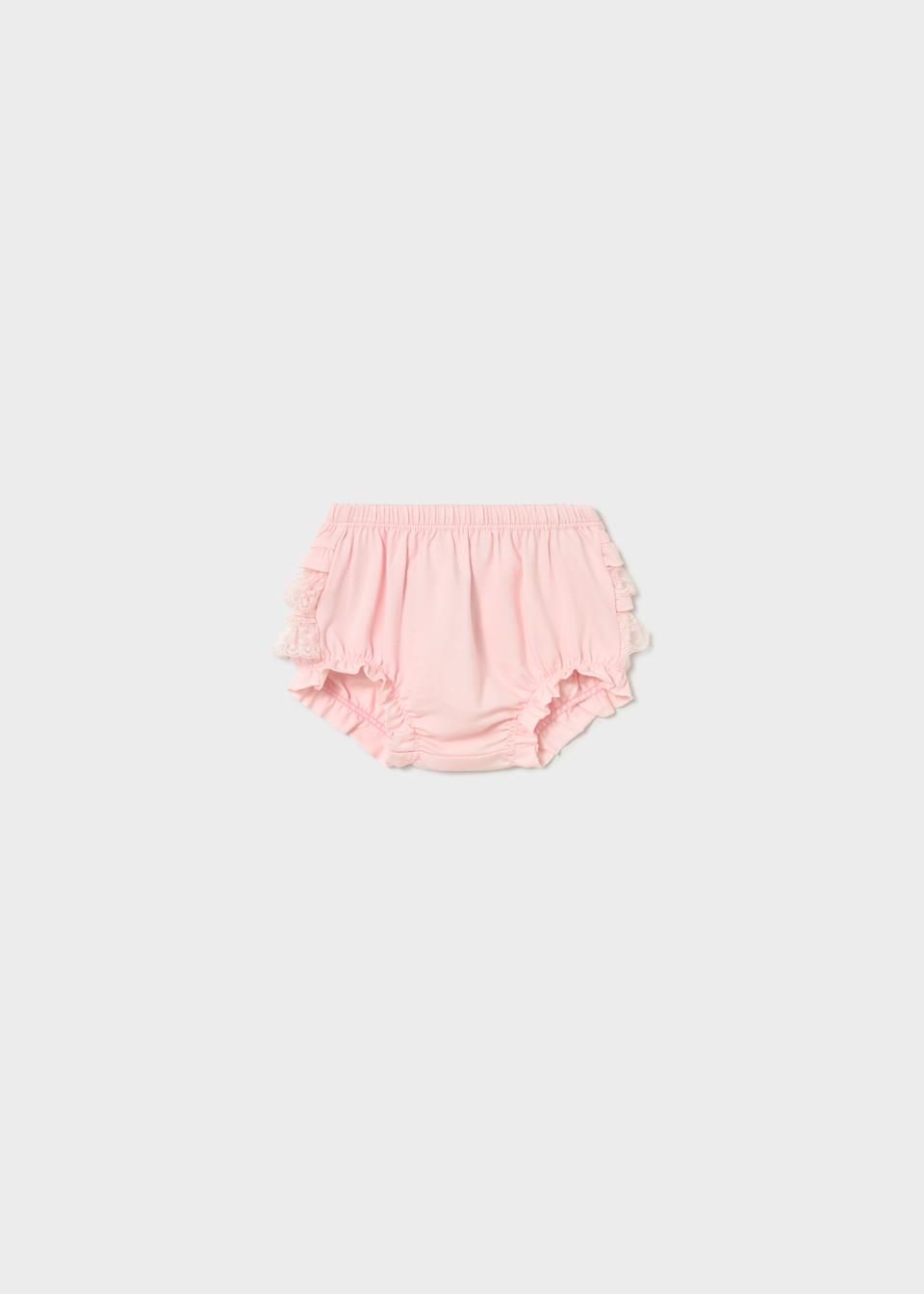 Mayoral Ruffled Bloomers Pink