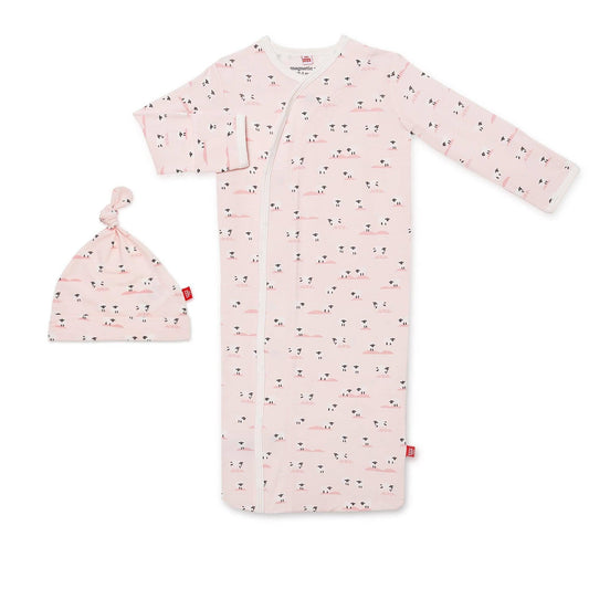 Magnetic Me BA BA Baby Pink Magnetic Gown Set