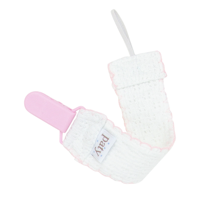 Paty Knit Pacifier Clip - Color Options