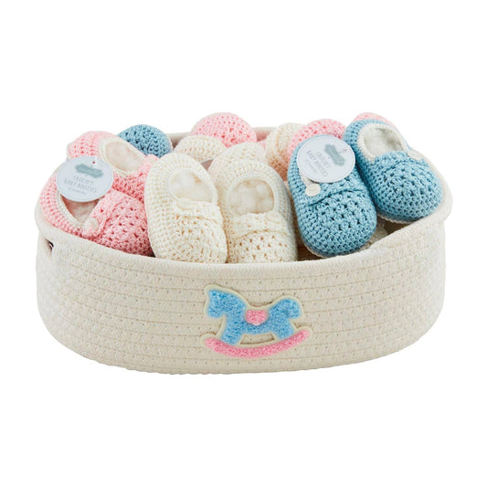 Mudpie Crochet Baby Booties