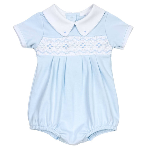 Magnolia Baby Ethan Smocked Bubble