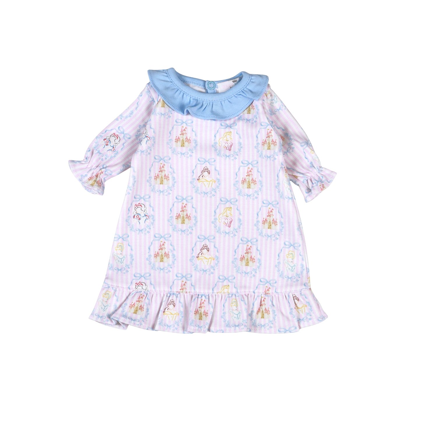 Baby Loren Royal and Charm Pima DOLL DRESS