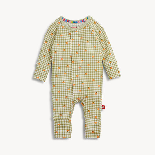 Magnetic Me Pumpkin Plaid Modal Converter Coverall