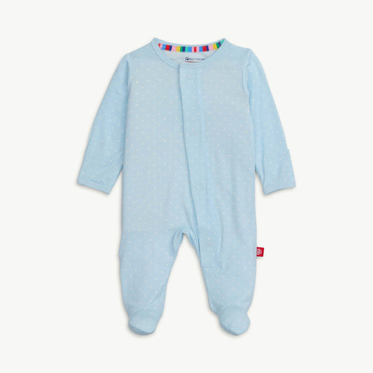 Magnetic Me Pin Dot Blue Footie