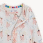 Magnetic Me Pretty Plies Modal Footie w/ Ruffle