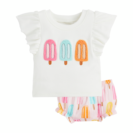 Mudpie Popsicle Pinafore Set