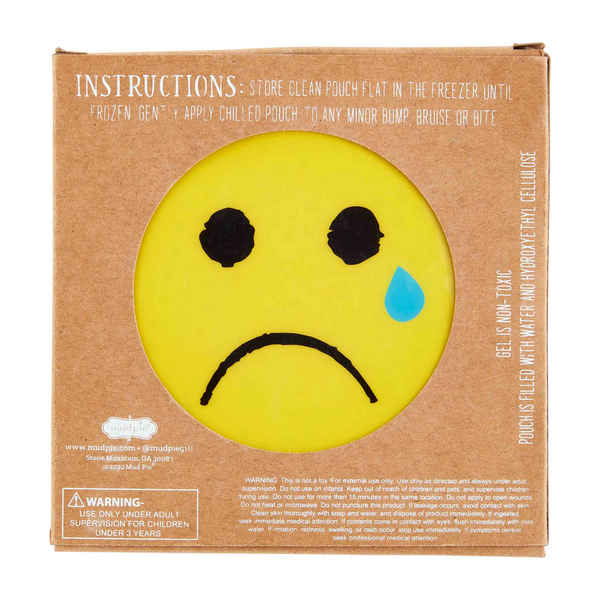 Mudpie Emotion Face Ouch Pouch