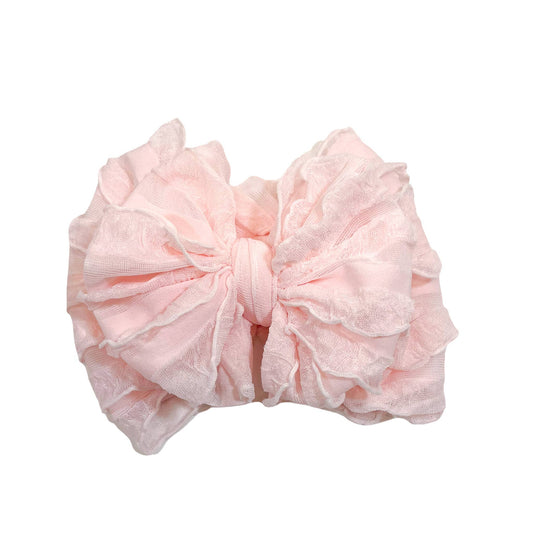 Rockin Royalty - Sweet Pink Ruffled Headband