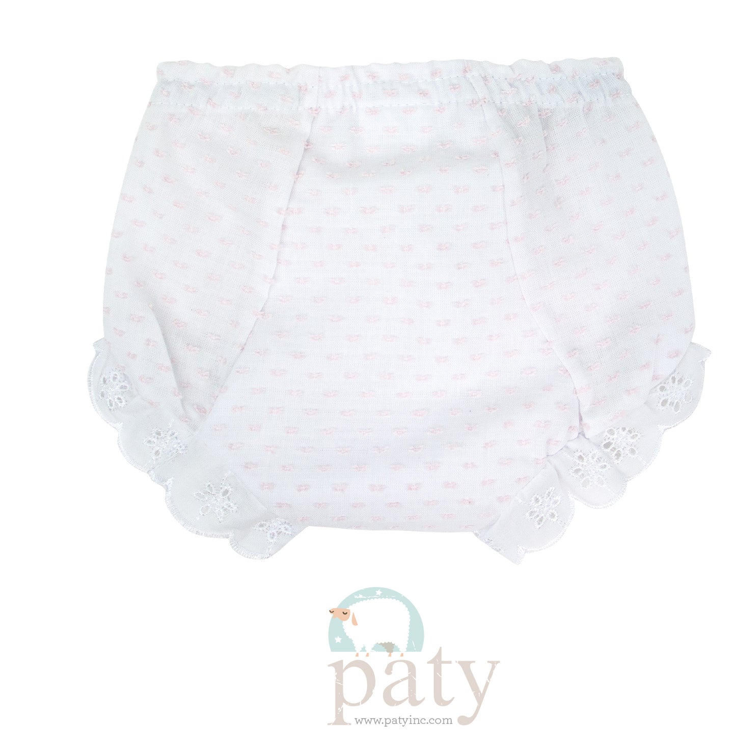 Paty Inc Girls Dotted Swiss Diaper Cover