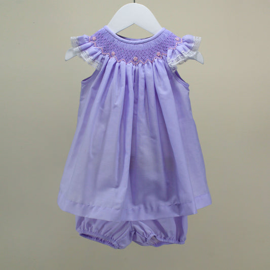 Baby Blessings Amy Roses Lavender Two Piece Set