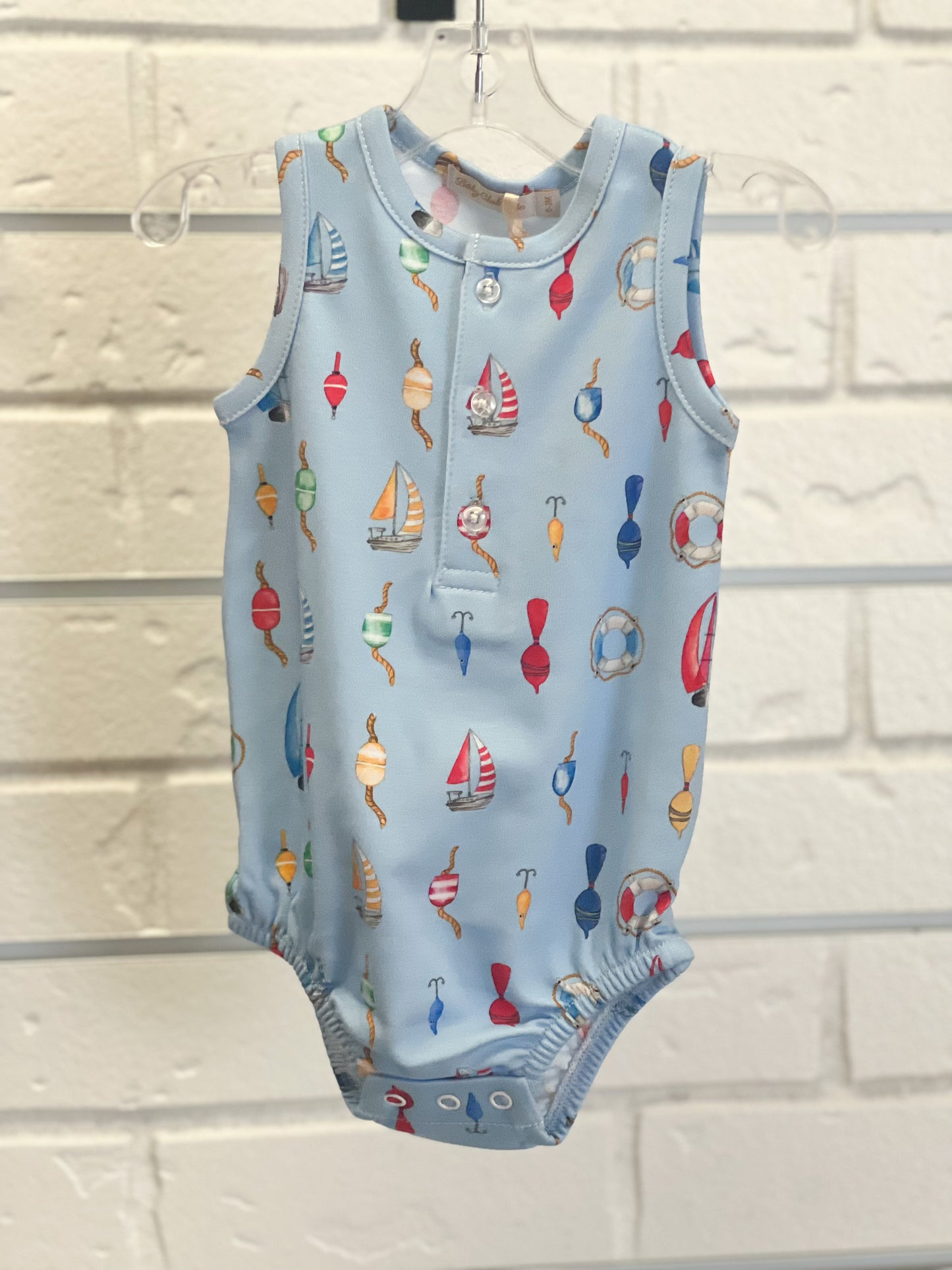 Baby Chic Club Lets Go Fishing Bubble (boy or girl)