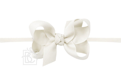 Beyond Creations 3.5” Pantyhose Headband Bow (Medium)